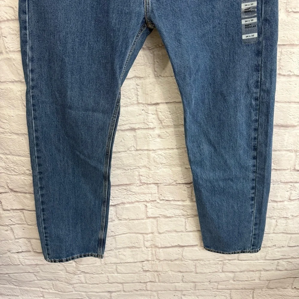 Levi’s 505 mens regular fit jeans nwt 34 x 32 straight leg 34x32